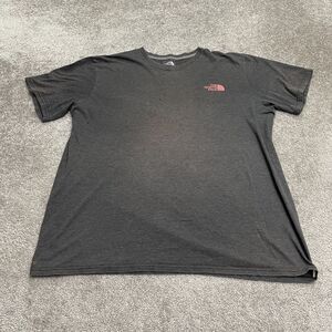 The North Face Basic T-Shirt Mens XXL Gray Crew Neck Short Sleeve Casual Tee top
